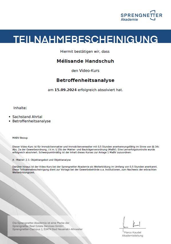 Betroffenheitsanalyse