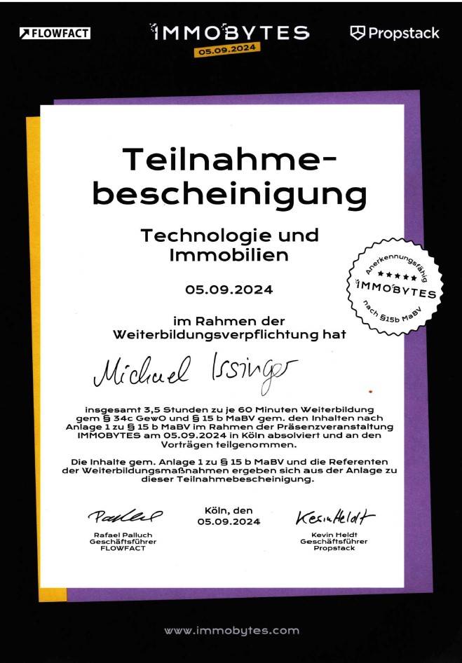 Technologie und Immobilien